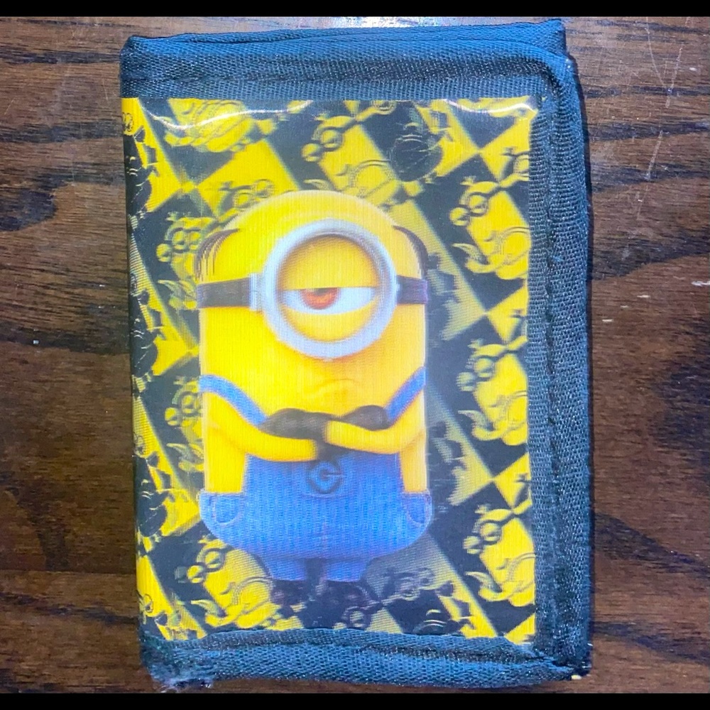 Minions Velcro wallet